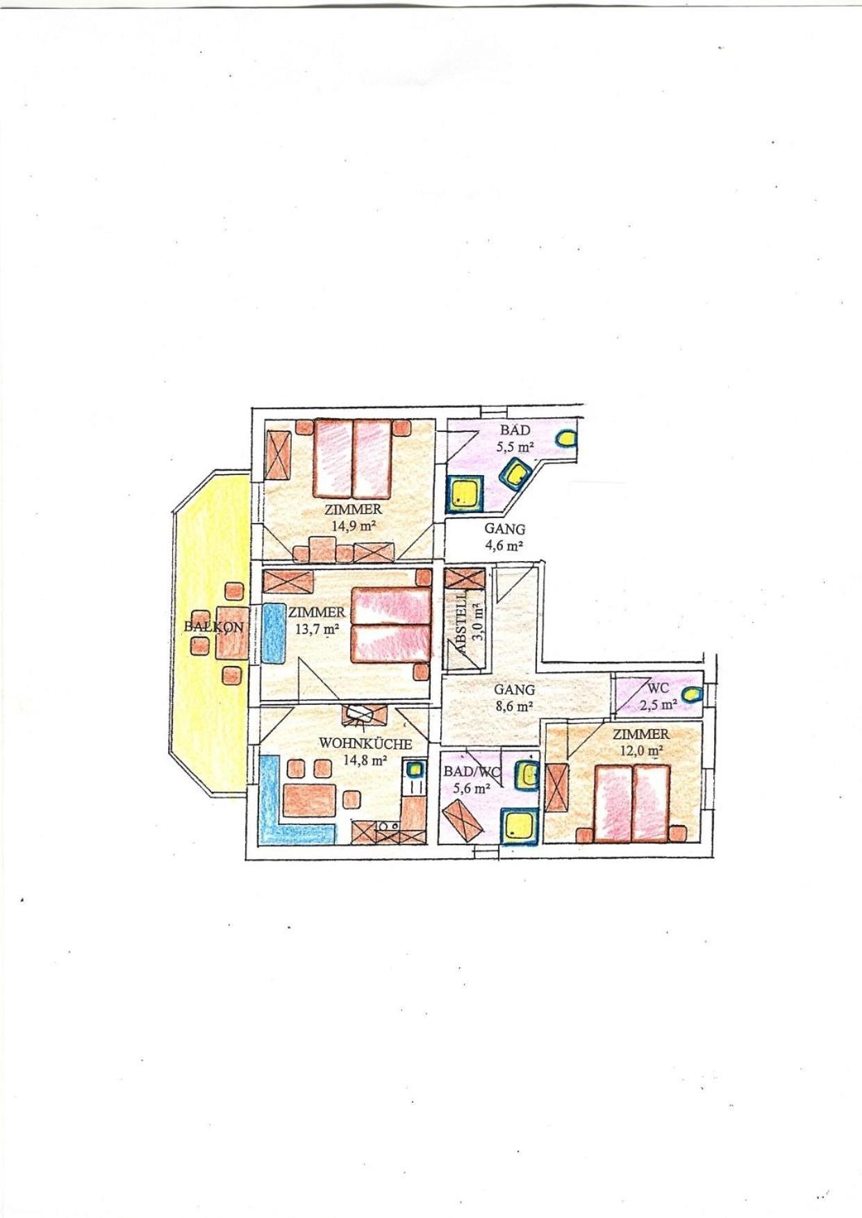 Haus Simone Apartment Neustift im Stubaital Ngoại thất bức ảnh